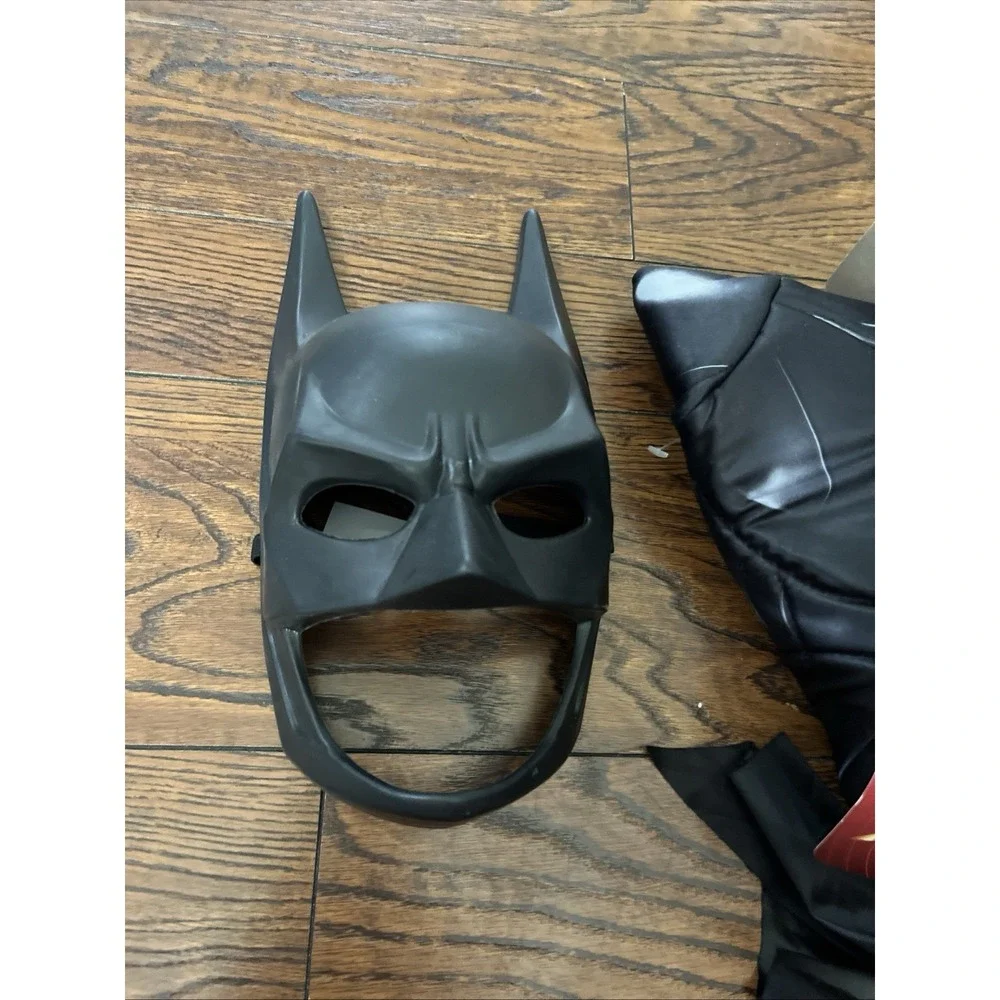 DC The Flash BATMAN Boy Small Full Costume Cosplay Play Dress Up Hero New 6 7